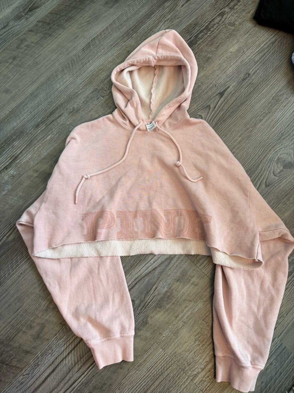 PINK Victoria's Secret Dusty Blush Pullover Hoodie